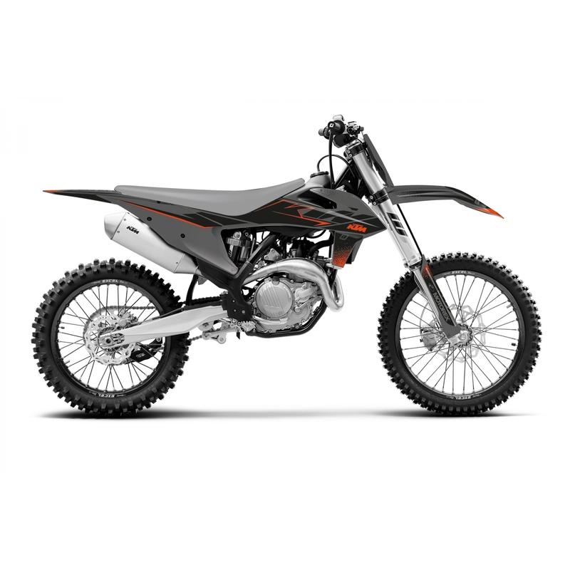 Kit déco BLACKBIRD Mat Black KTM SX/SX-F Kit déco BLACKBIRD Mat Black KTM SX/SX-F