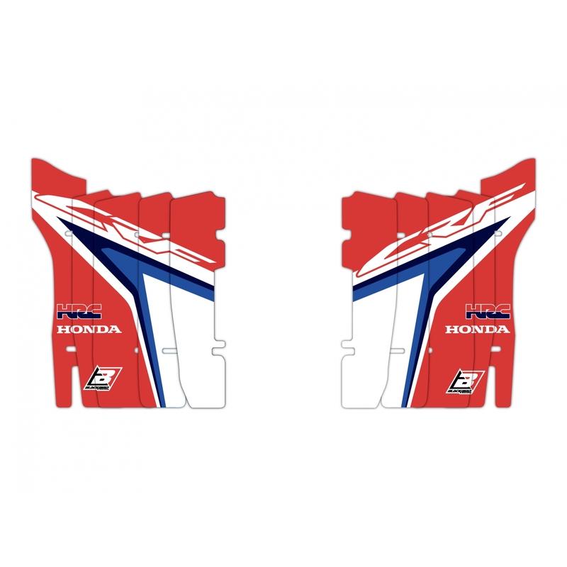 Kit déco de cache radiateur BLACKBIRD Replica Team HRC 2020 Honda Kit déco de cache radiateur BLACKBIRD Replica Team HRC 2020 Honda