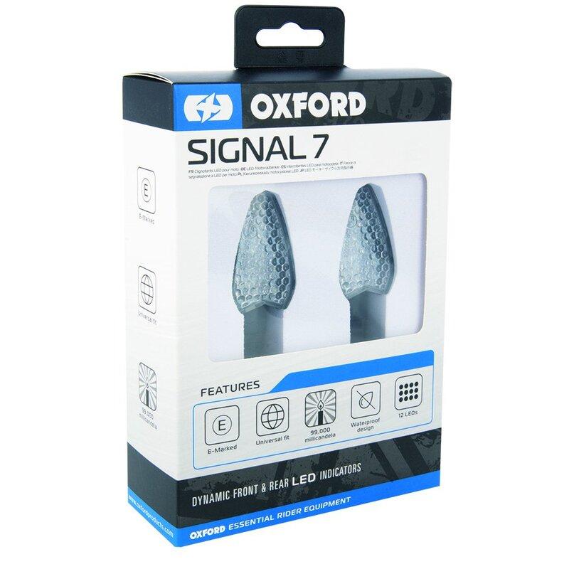 Clignotants OXFORD LED Signal 3 noir Clignotants OXFORD LED Signal 3 noir – Image 3