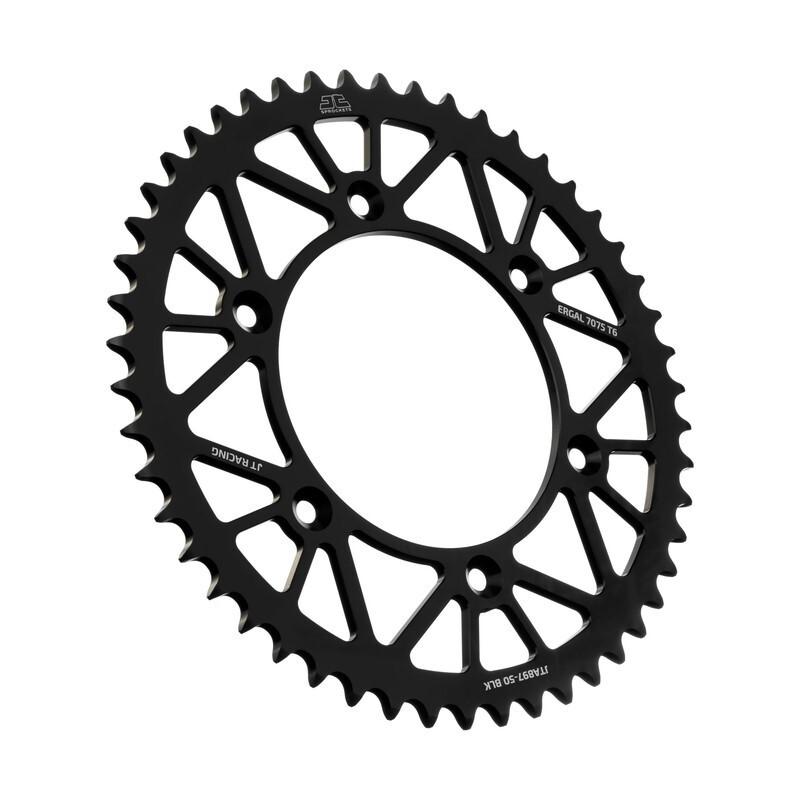 Couronne JT SPROCKETS Racelite aluminium noir 897 - 520 Couronne JT SPROCKETS Racelite aluminium noir 897 - 520 – Image 2