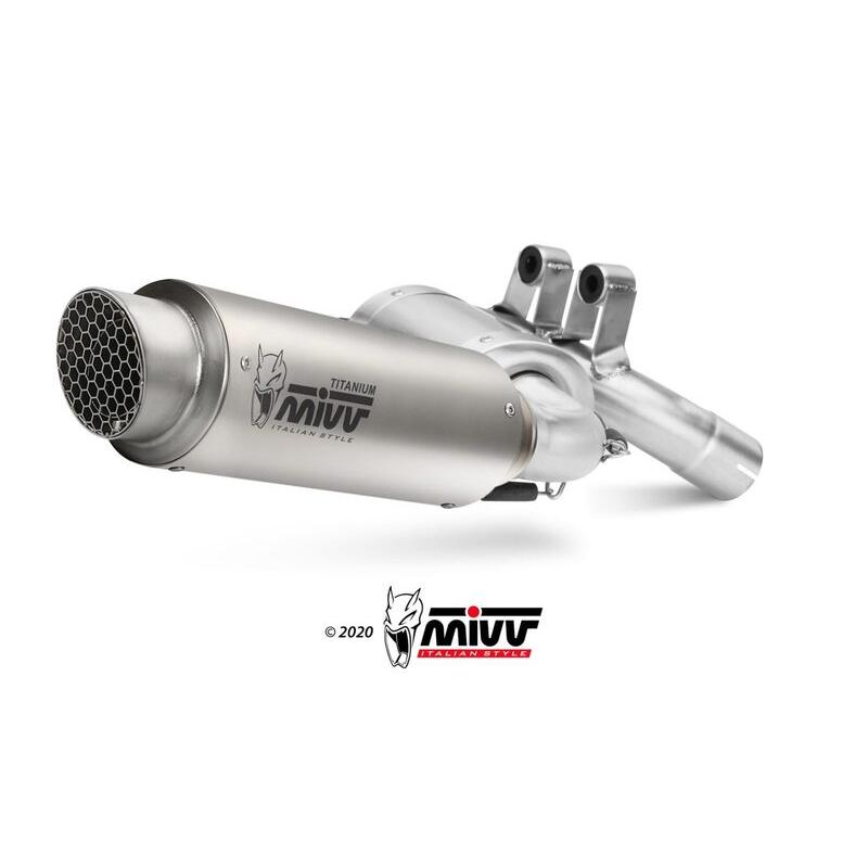 Silencieux MIVV GP Pro titane/inox - BMW F900R Silencieux MIVV GP Pro titane/inox - BMW F900R – Image 3