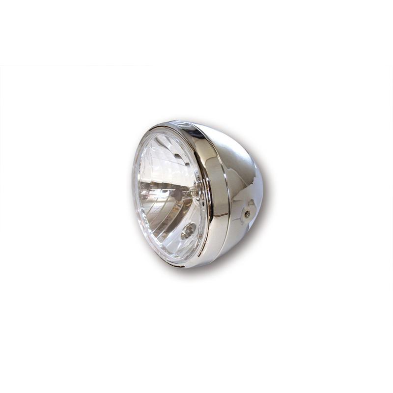 Phare SHIN YO Reno 2 7" chrome verre clair Phare SHIN YO Reno 2 7" chrome verre clair – Image 3