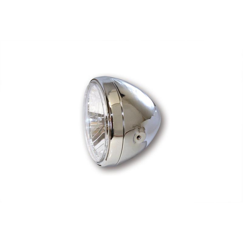 Phare SHIN YO Reno 2 7" chrome verre clair Phare SHIN YO Reno 2 7" chrome verre clair – Image 4