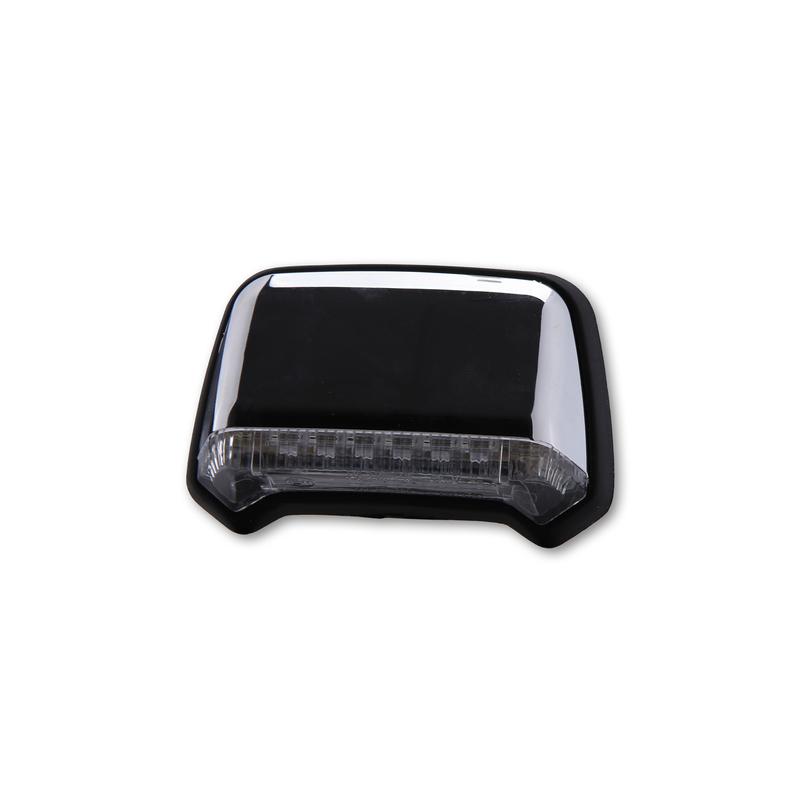 Feu arrière à LED corps chromé verre transparent Feu arrière à LED corps chromé verre transparent – Image 2