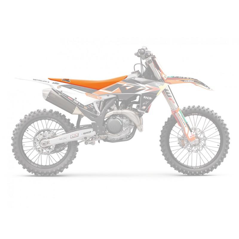 Housse de selle BLACKBIRD Replica Trophy 2022 - KTM SX/SX-F Housse de selle BLACKBIRD Replica Trophy 2022 - KTM SX/SX-F – Image 2
