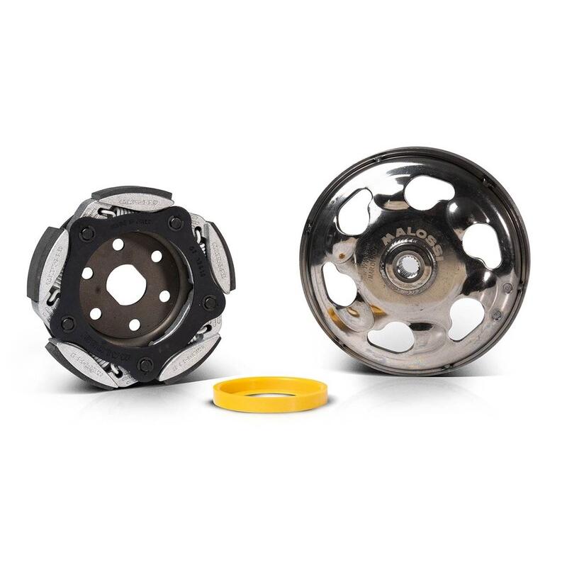 Système Maxi Fly MALOSSI embrayage avec cloche ø150 Système Maxi Fly MALOSSI embrayage avec cloche ø150