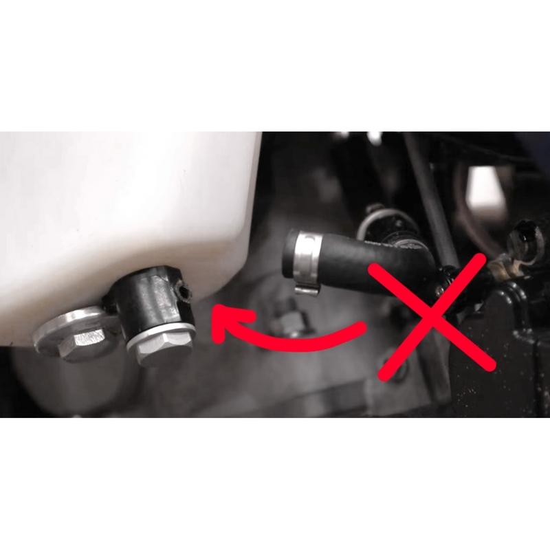 Connexion banjo S3 pour réservoir de carburant - orange Connexion banjo S3 pour réservoir de carburant - orange – Image 2