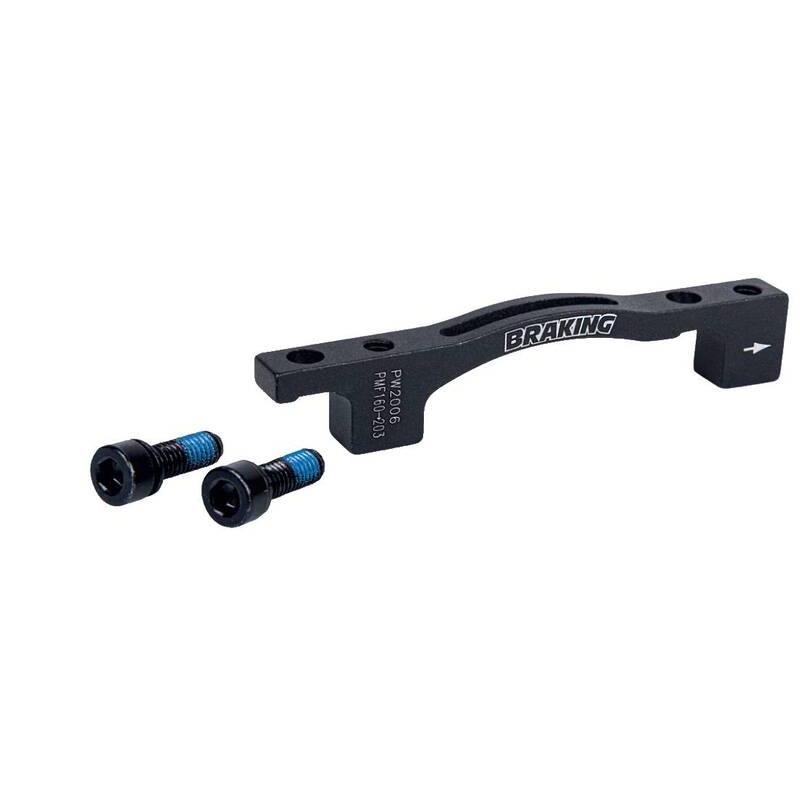 Adaptateur d'étrier de frein vélo BRAKING PM160 / PM203 Adaptateur d'étrier de frein vélo BRAKING PM160 / PM203