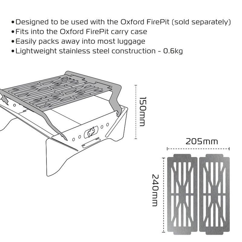 Grille OXFORD pour FirePit Grille OXFORD pour FirePit – Image 3