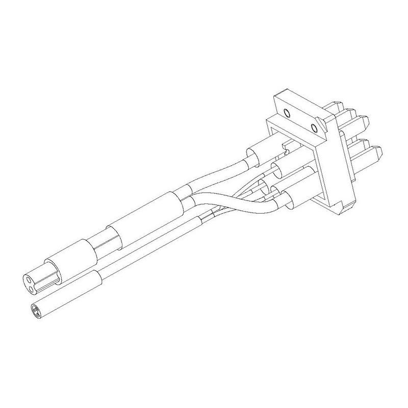 Connecteur POLINI batterie E-Bike 880W Connecteur POLINI batterie E-Bike 880W