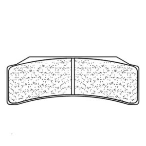 Plaquettes de frein CL BRAKES Racing métal fritté - 1251C60