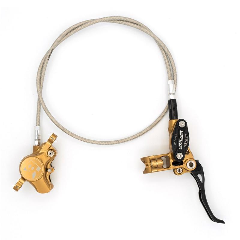 Système de freinage complet BRAKING F.I.R.S.T. avant/arrière - durite kevlar Ø5mm (sans disque) Système de freinage complet BRAKING F.I.R.S.T. avant/arrière - durite kevlar Ø5mm (sans disque) – Image 2