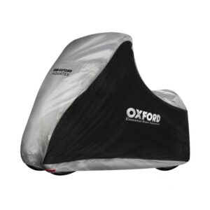 Housse de protection intérieur / extérieur OXFORD Aquatex noir/argent - scooter - MP3/3roues