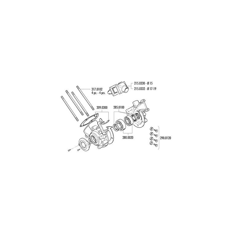 Vilebrequin complet POLINI Vilebrequin complet POLINI – Image 2