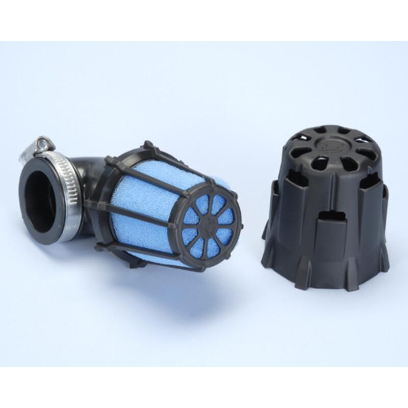 Filtre à air POLINI avec boîtier en plastique - 90° Filtre à air POLINI avec boîtier en plastique - 90°