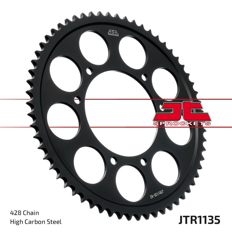 Couronne JT SPROCKETS acier standard 1135 - 428 Couronne JT SPROCKETS acier standard 1135 - 428