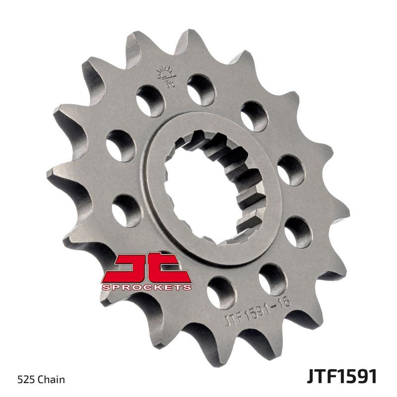 Pignon JT SPROCKETS acier anti-bruit 1591 - 525 Pignon JT SPROCKETS acier anti-bruit 1591 - 525
