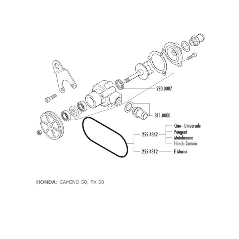 Pompe à eau POLINI Pompe à eau POLINI – Image 2