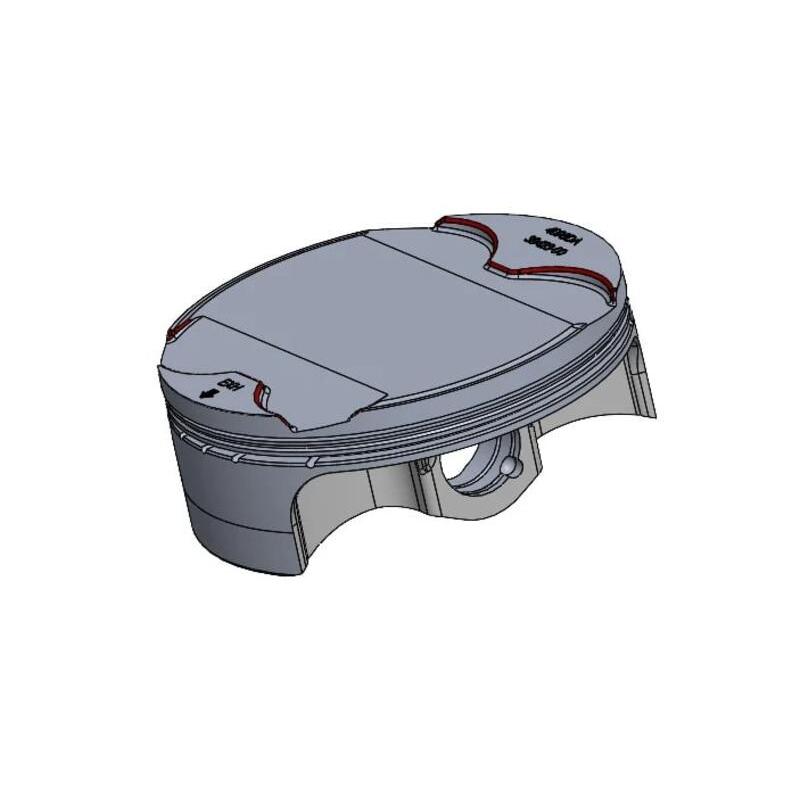 Kit piston forgé WÖSSNER Ø95.99mm Kit piston forgé WÖSSNER Ø95.99mm