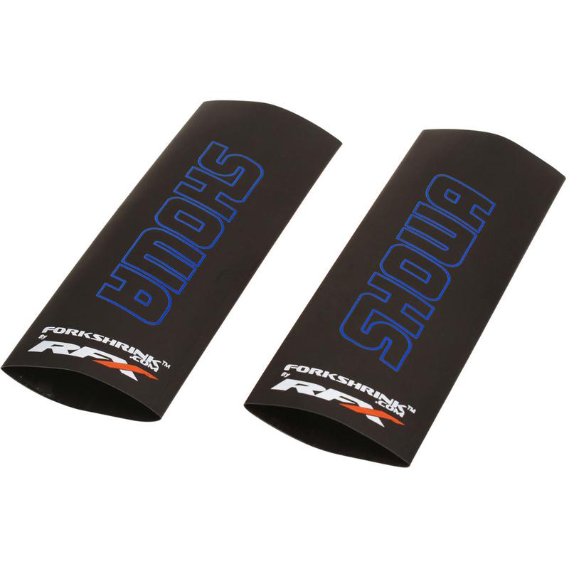 Protection de fourche supérieure RFX Race Series Forkshrink logo Showa - bleu Protection de fourche supérieure RFX Race Series Forkshrink logo Showa - bleu