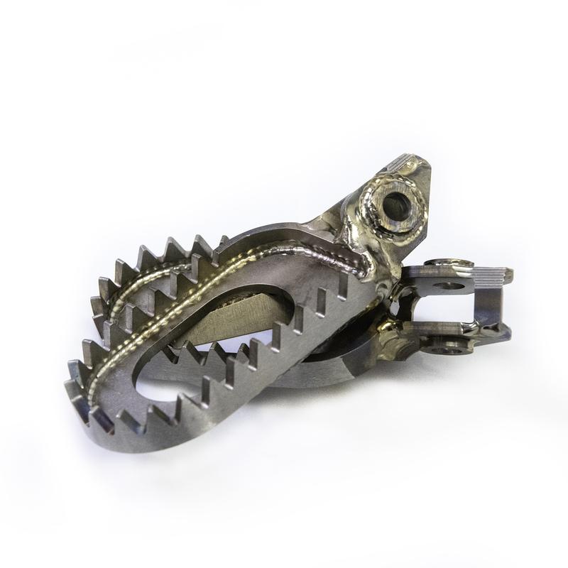 Repose-pieds titane RFX Factory Repose-pieds titane RFX Factory