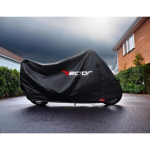 Housse de protection extérieur VECTOR H20 noir - Moto / Scooter - S