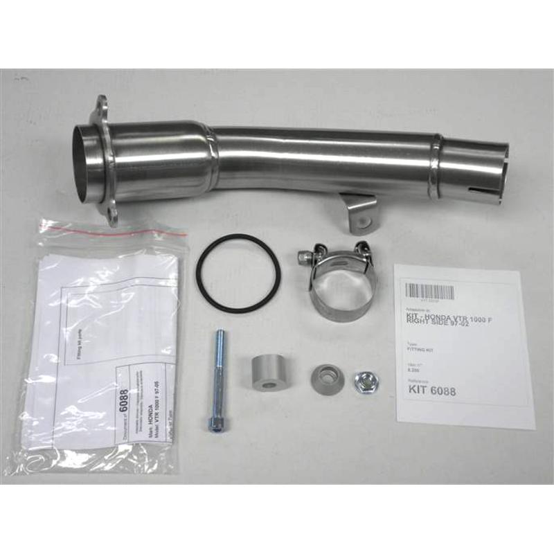 IXIL Adapter Pipe For VTR 1000F, 97- R.H. IXIL Adapter Pipe For VTR 1000F, 97- R.H.