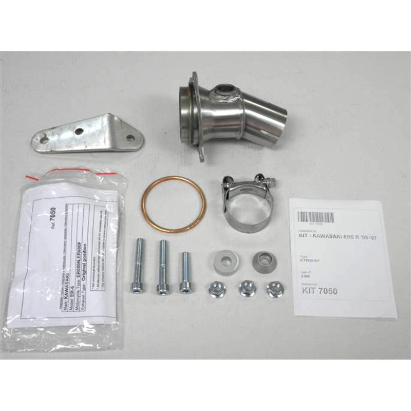 IXIL Adapter Pipe For ER 6, 05-, Versys 650, 06 IXIL Adapter Pipe For ER 6, 05-, Versys 650, 06
