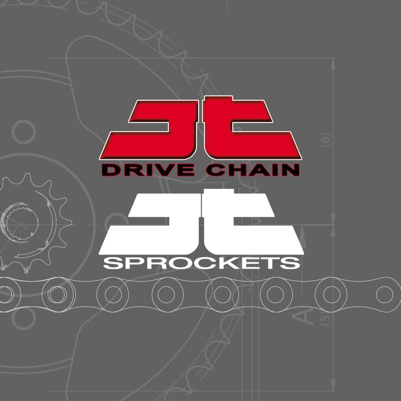 Kit chaîne JT 420HDR 11/52 renforcée - couronne standard Kit chaîne DID/PBR 420D 11/62 (ratio OEM) renforcé - couronne acier standard