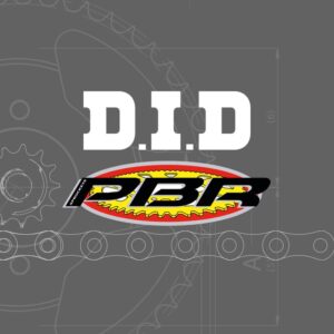 Kit chaîne DID/PBR 420D 11/51 (Ratio OEM) renforcé - Couronne arrière en aluminium ultra-léger 4423