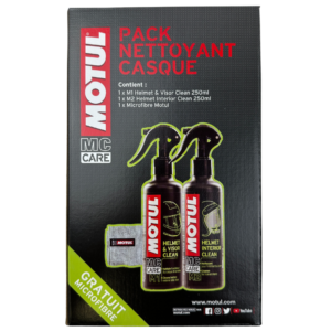 Pack Nettoyant Casque Motul MC Care M1 M2
