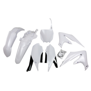 Kit plastique UFO blanc Yamaha YZ450F
