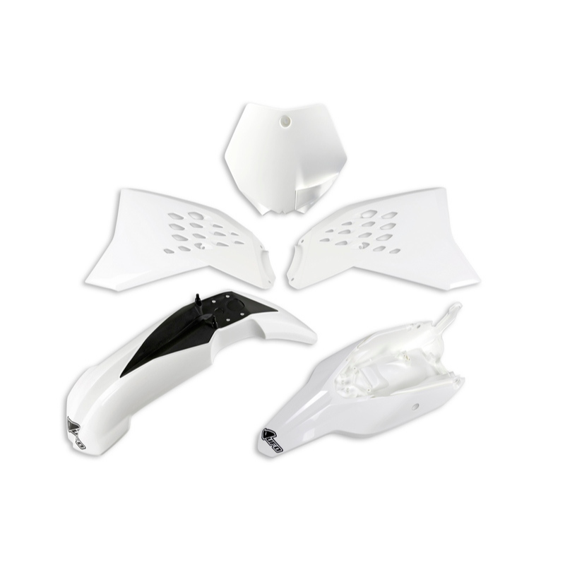 Kit plastiques UFO blanc KTM SX 65 Kit plastiques UFO blanc KTM SX 65