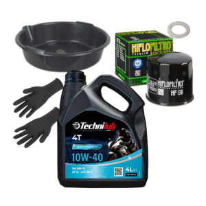 Pack vidange Moto Technilub 10w40 HF138