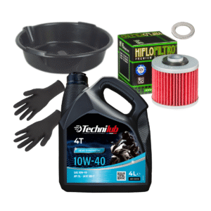 Pack vidange Moto Technilub 10w40 HF145