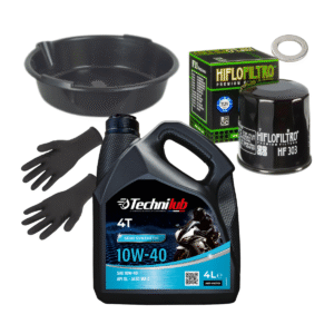 Pack vidange Moto Technilub 10w40 HF303