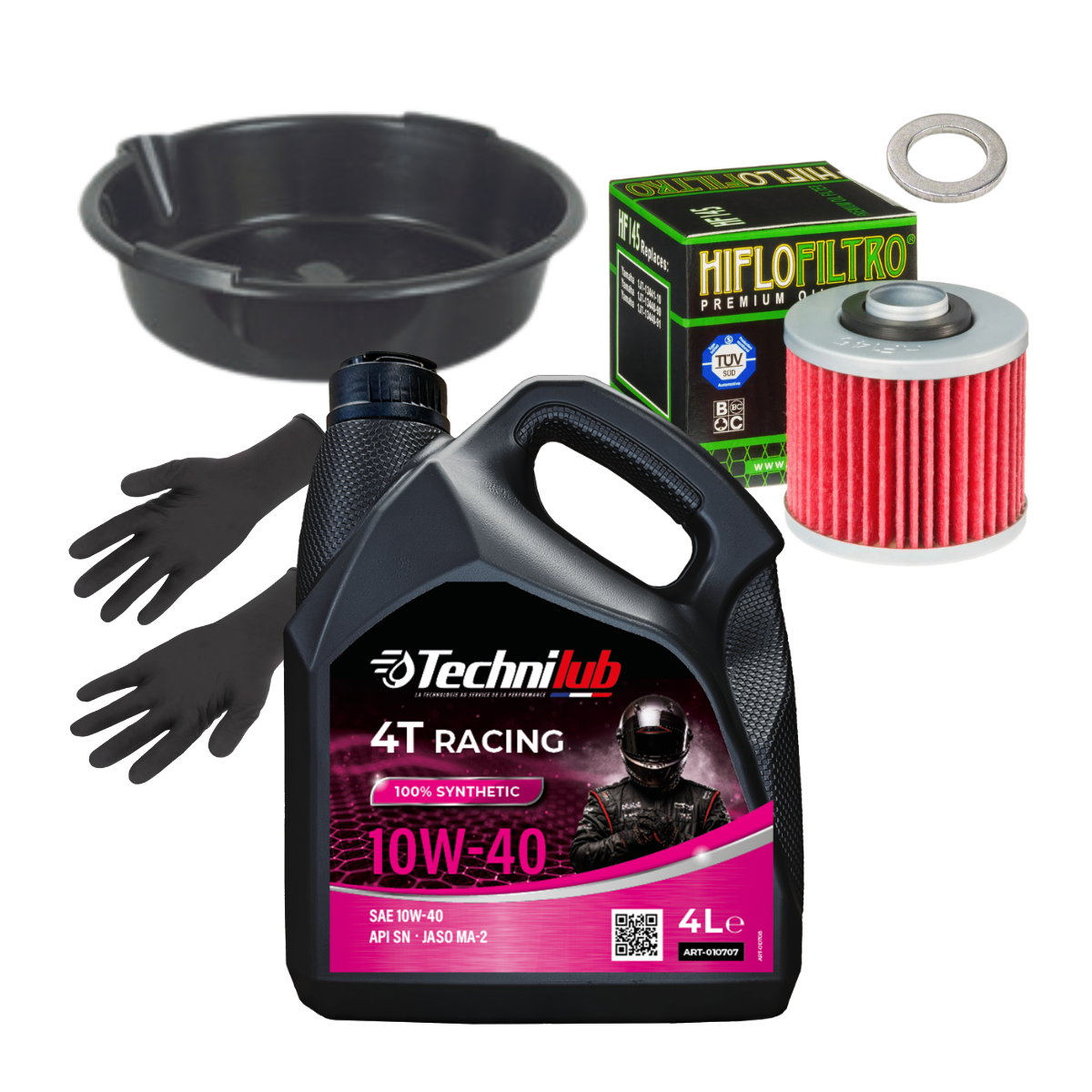Pack Vidange Technilub 4T Racing 10w40 Pour YAMAHA YFM 1998-2021 Pack Vidange Technilub 4T Racing 10w40 Pour YAMAHA YFM 1998-2021