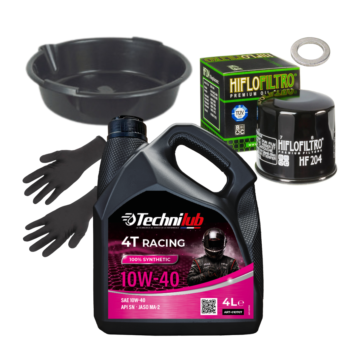Pack Vidange Technilub 4T Racing 10w40 Pour HONDA GL 1800 GOLD WING 2001-2024 Pack Vidange Technilub 4T Racing 10w40 Pour HONDA GL 1800 GOLD WING 2001-2024