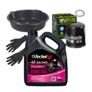 Pack Vidange Technilub 4T Racing 10w40 Pour YAMAHA XVS 1300 A MIDNIGHT STAR 2000-2010