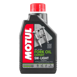 Huile De Fourche Motul Fork Oil Expert Light 5W 1 Litre Technosynthèse®
