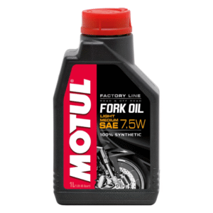 Huile De Fourche Motul Fork Oil Factory Line Light-Medium 7.5W 1 Litre 100% Synthèse