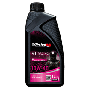 Huile Moteur Moto Technilub 4T Racing 10w40 100% Synthèse 1 Litre
