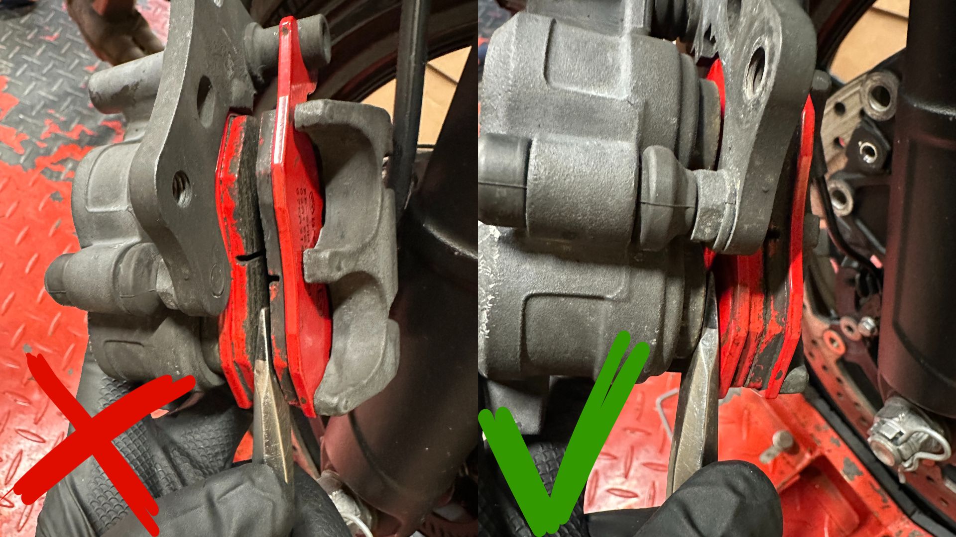 Contrôler et nettoyer vos freins moto facilement