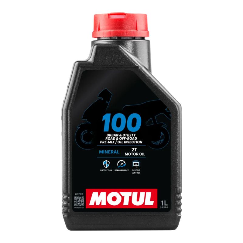 Huile Moteur Motul 100 2T 1 Litre Huile Moteur Motul 100 2T 1 Litre