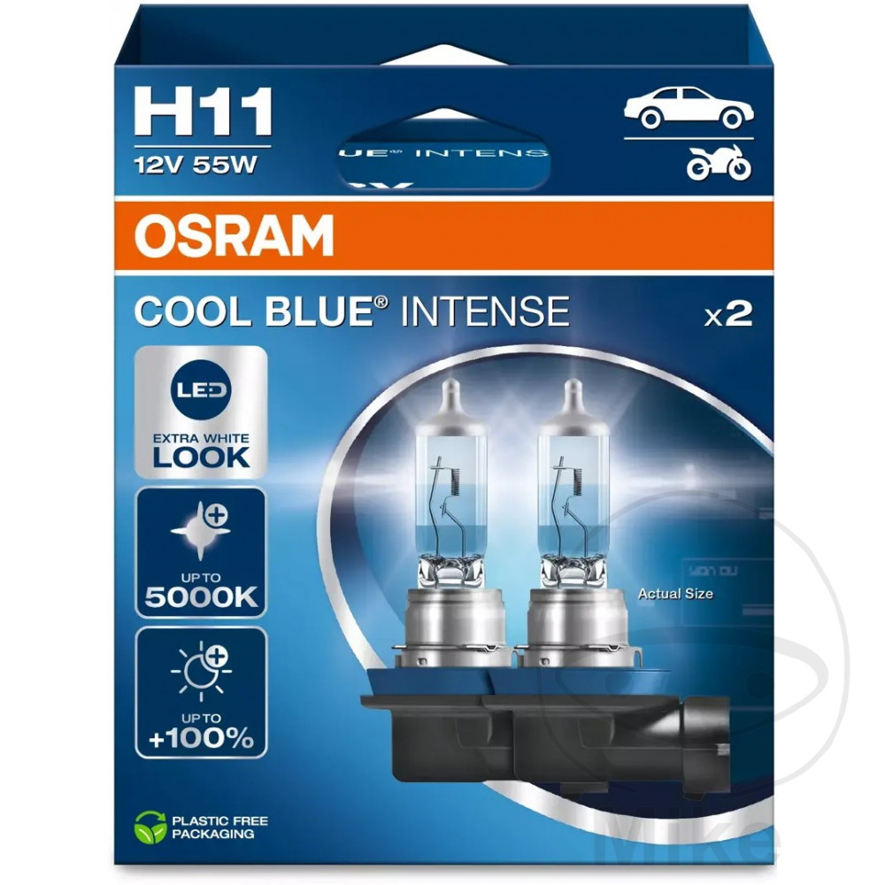 BULB H11 12V55W DUO OSRAM LF-1590398