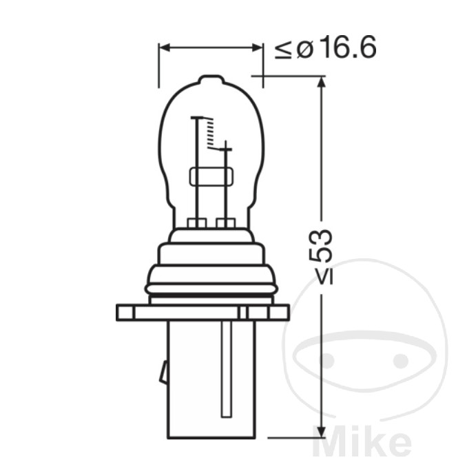 BULB 12V19W PG18.5D1 OSRAM LF-1590430-3