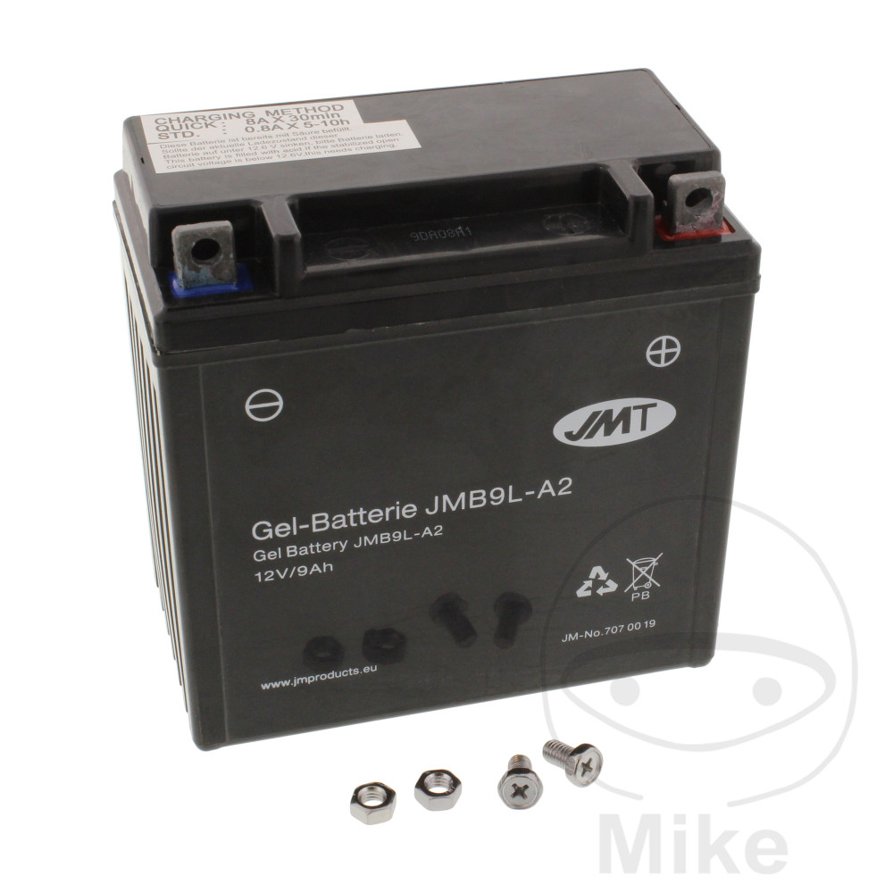 Batterie Moto YB9L-A2 Gel JMT LF-7070019