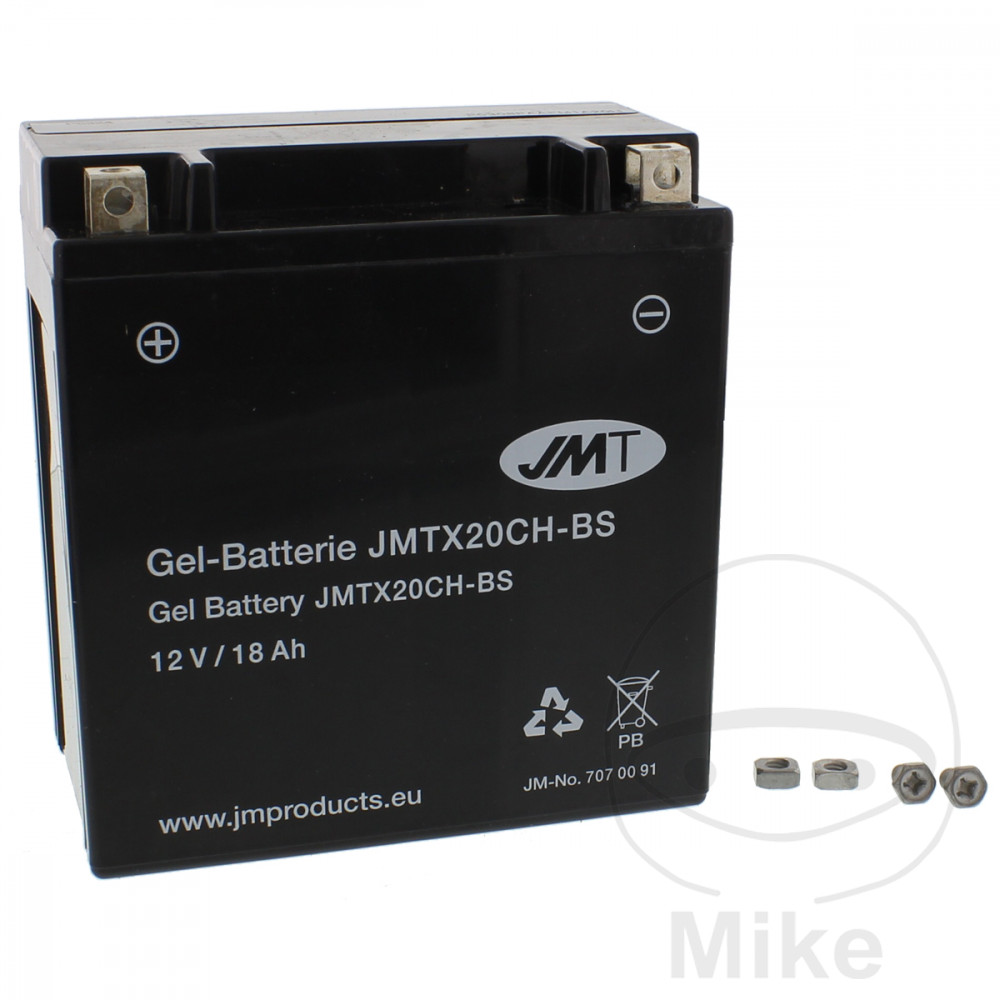 Batterie Moto YTX20CH-BS Gel JMT LF-7070091