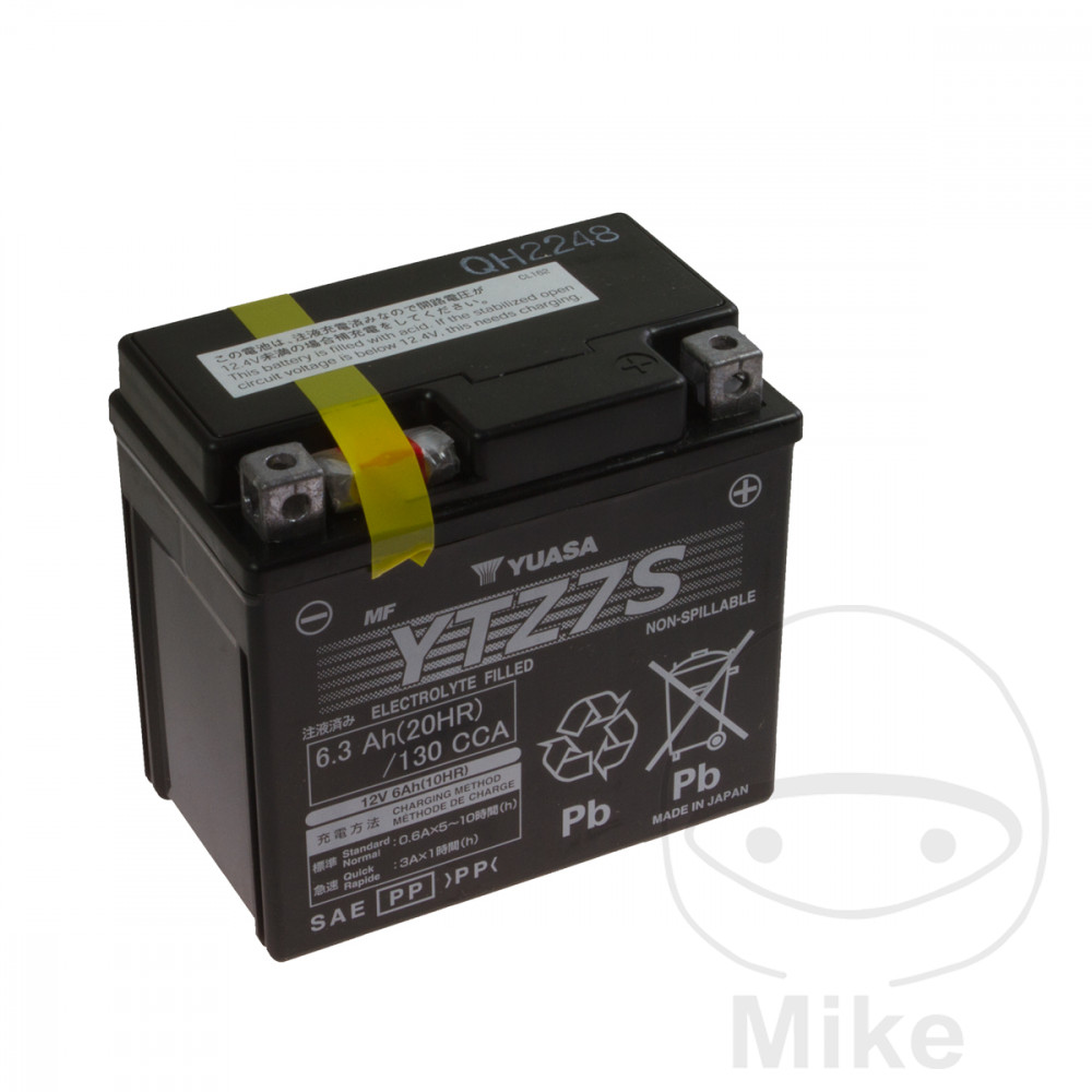 Batterie moto YTZ7S humide Yuasa LF-7071020