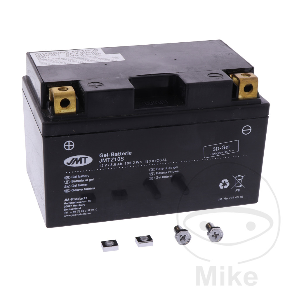 Batterie Moto YTZ10S Gel JMT LF-7074016